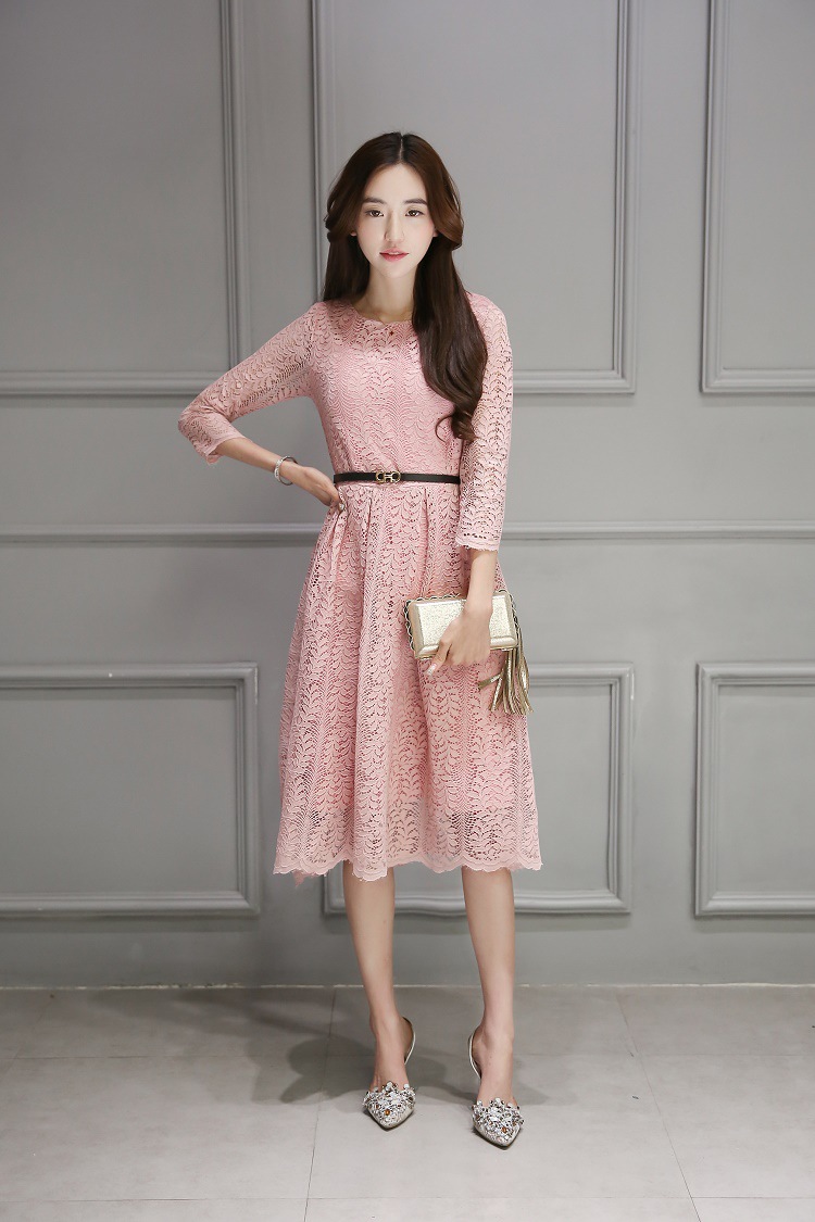 korean lace dress